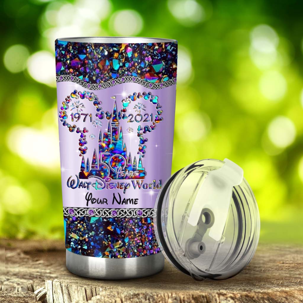 Personalized Disney Tumbler with 3D Print for Birthdays & Graduations Tumbler GradoCreations