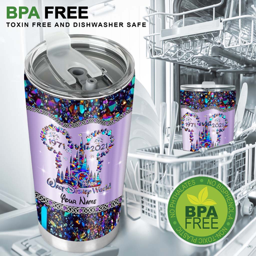 Personalized Disney Tumbler with 3D Print for Birthdays & Graduations Tumbler GradoCreations
