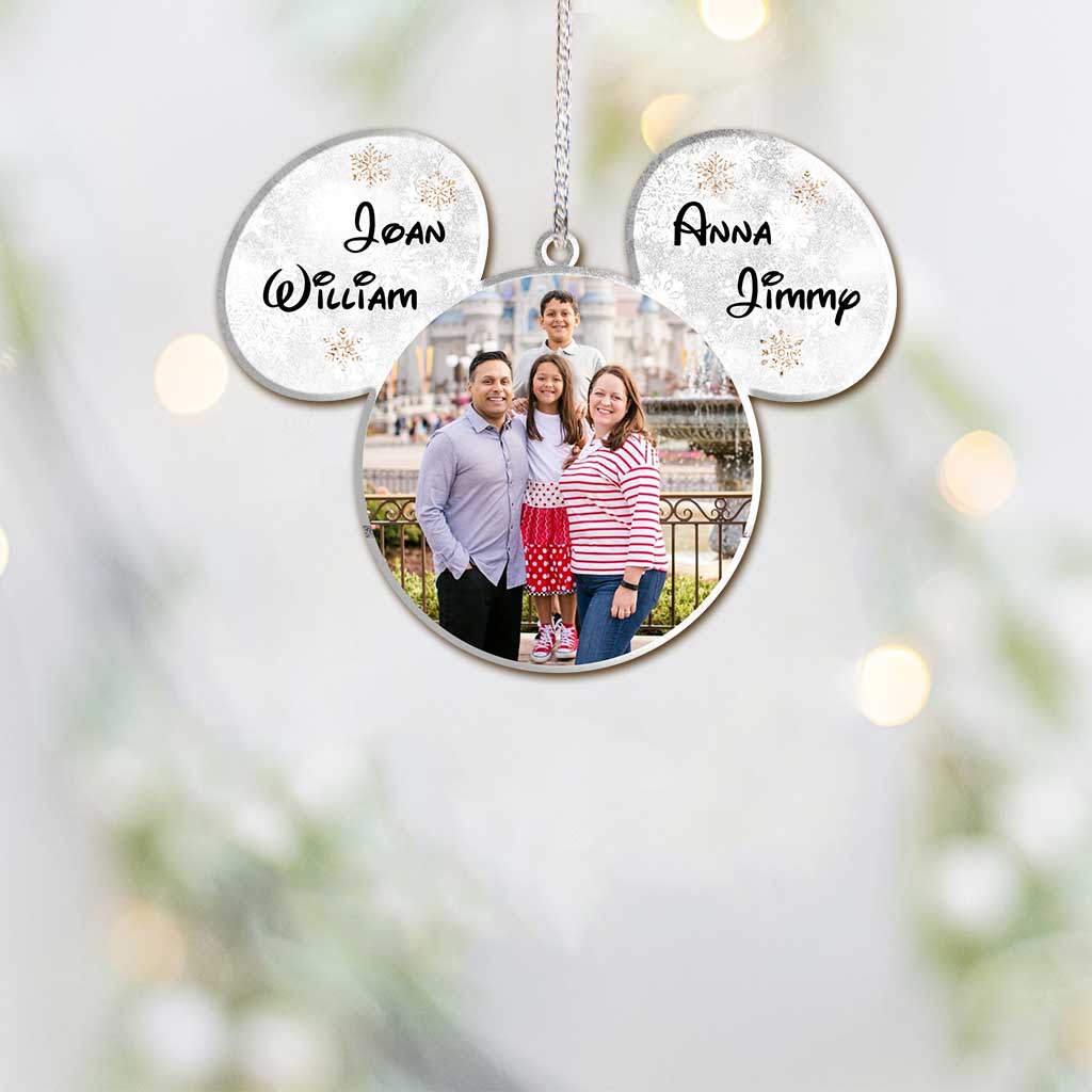 Personalized Mouse Ornament Custom Name Christmas Gift Ornament GradoCreations
