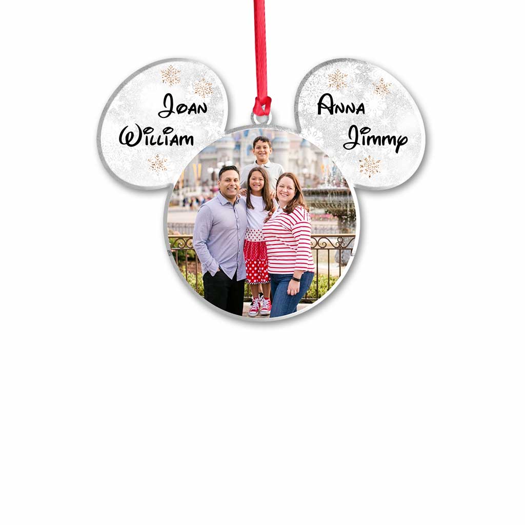Personalized Mouse Ornament Custom Name Christmas Gift Ornament GradoCreations