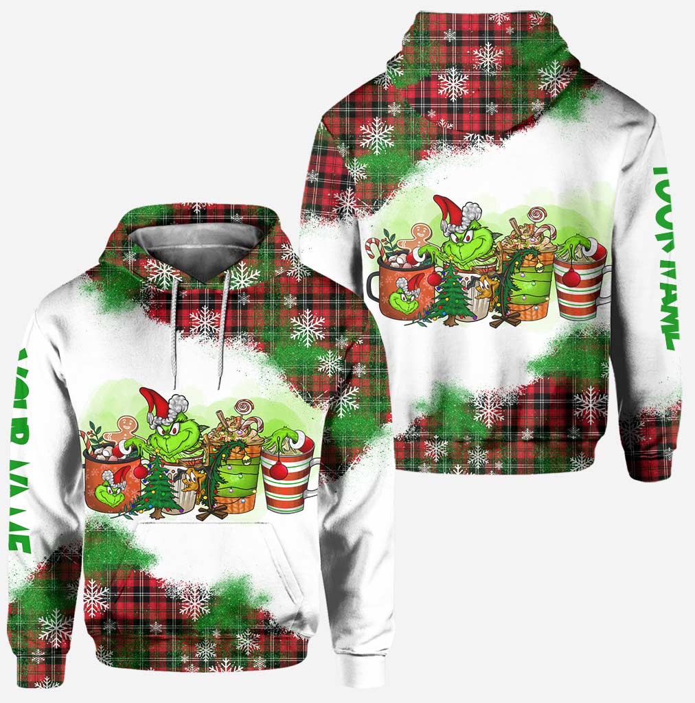 Personalized Christmas Hoodie and Leggings Set Custom Name Holiday Gift Hoodie & Leggings GradoCreations
