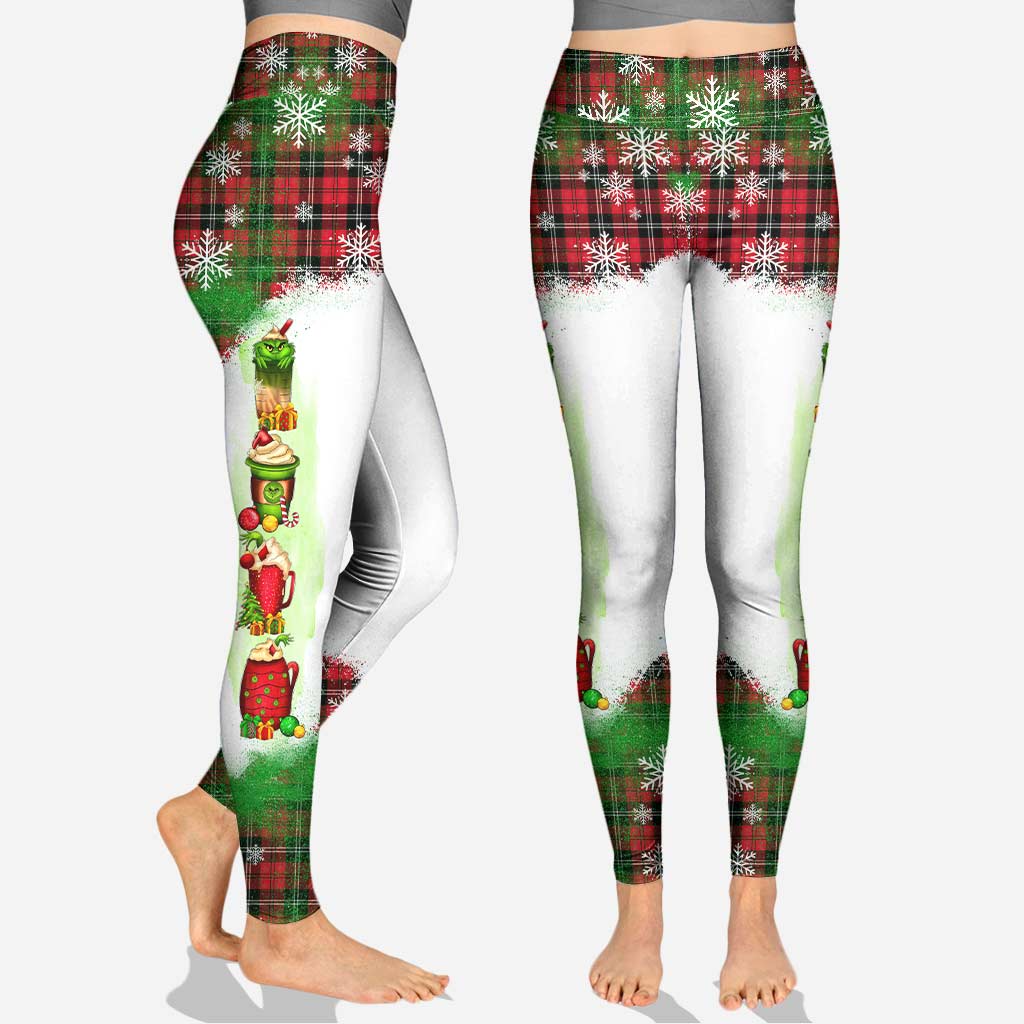 Personalized Christmas Hoodie and Leggings Set Custom Name Holiday Gift Hoodie & Leggings GradoCreations