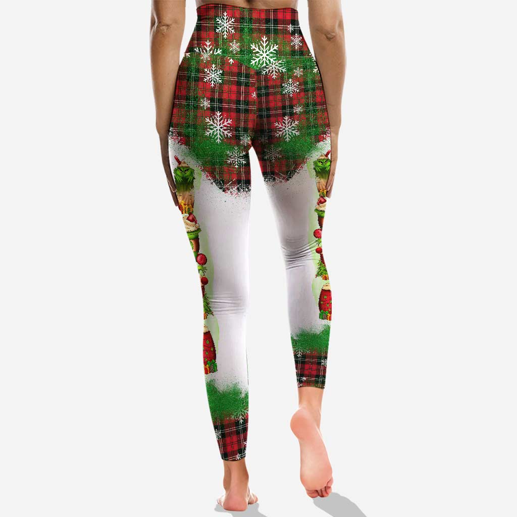 Personalized Christmas Hoodie and Leggings Set Custom Name Holiday Gift Hoodie & Leggings GradoCreations