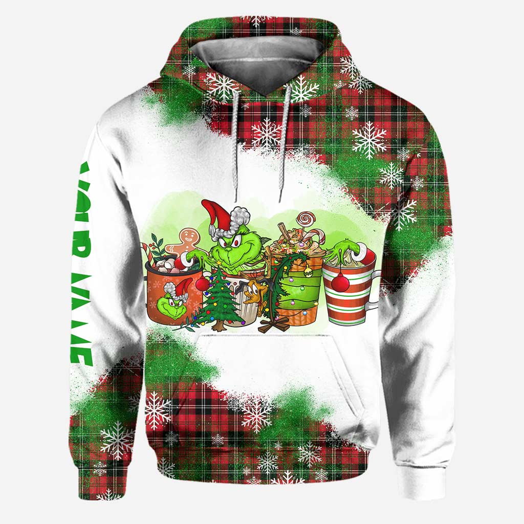 Personalized Christmas Hoodie and Leggings Set Custom Name Holiday Gift Hoodie & Leggings GradoCreations