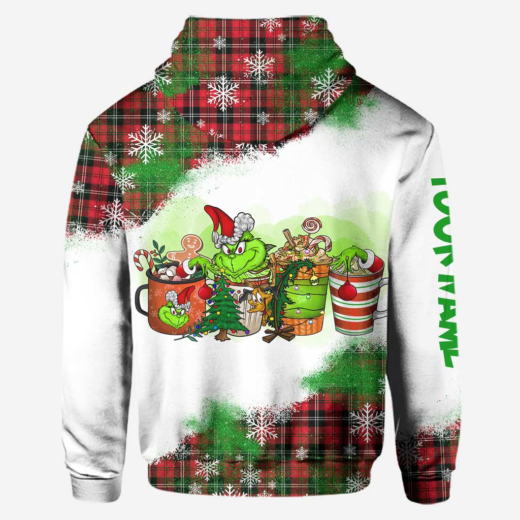 Personalized Christmas Hoodie and Leggings Set Custom Name Holiday Gift Hoodie & Leggings GradoCreations