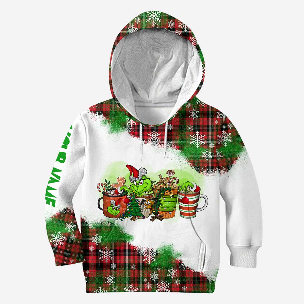 Personalized Christmas Hoodie and Leggings Set Custom Name Holiday Gift Hoodie & Leggings GradoCreations