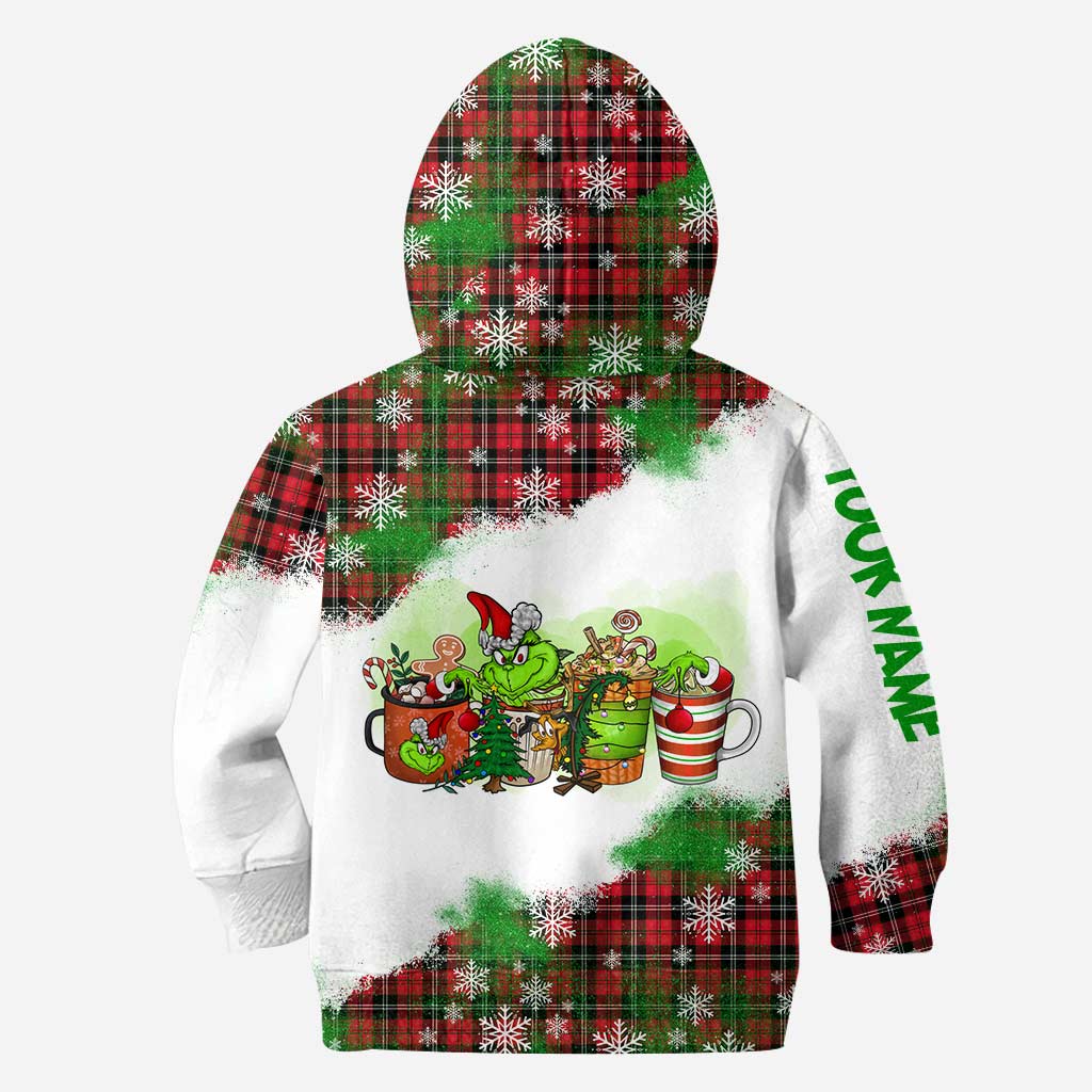 Personalized Christmas Hoodie and Leggings Set Custom Name Holiday Gift Hoodie & Leggings GradoCreations