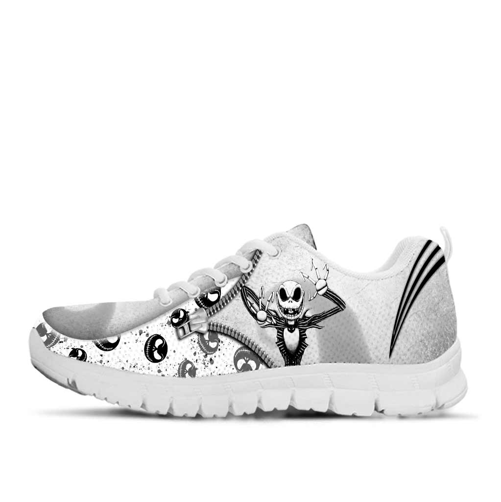 Personalized Nightmare Sneakers Custom Design Halloween Gift Sneakers GradoCreations