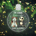 Personalized LED Acrylic Ornament Christmas Gift for Couples Led Acrylic Ornament GradoCreations