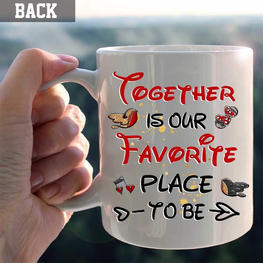 Personalized Couple Mug with Names - Perfect Engagement Gift Mug GradoCreations