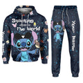 Personalized Ohana Hoodie and Sweatpants Custom Name Gift Hoodie & Sweatpants GradoCreations