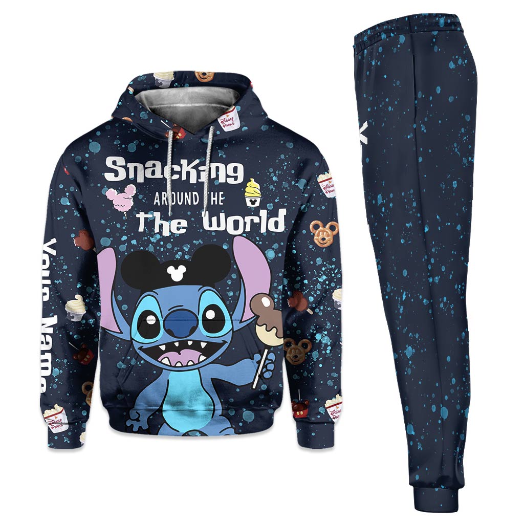 Personalized Ohana Hoodie and Sweatpants Custom Name Gift Hoodie & Sweatpants GradoCreations