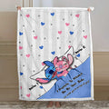 Personalized Couple Ohana Blanket Custom Names Gift for Anniversary Blanket GradoCreations