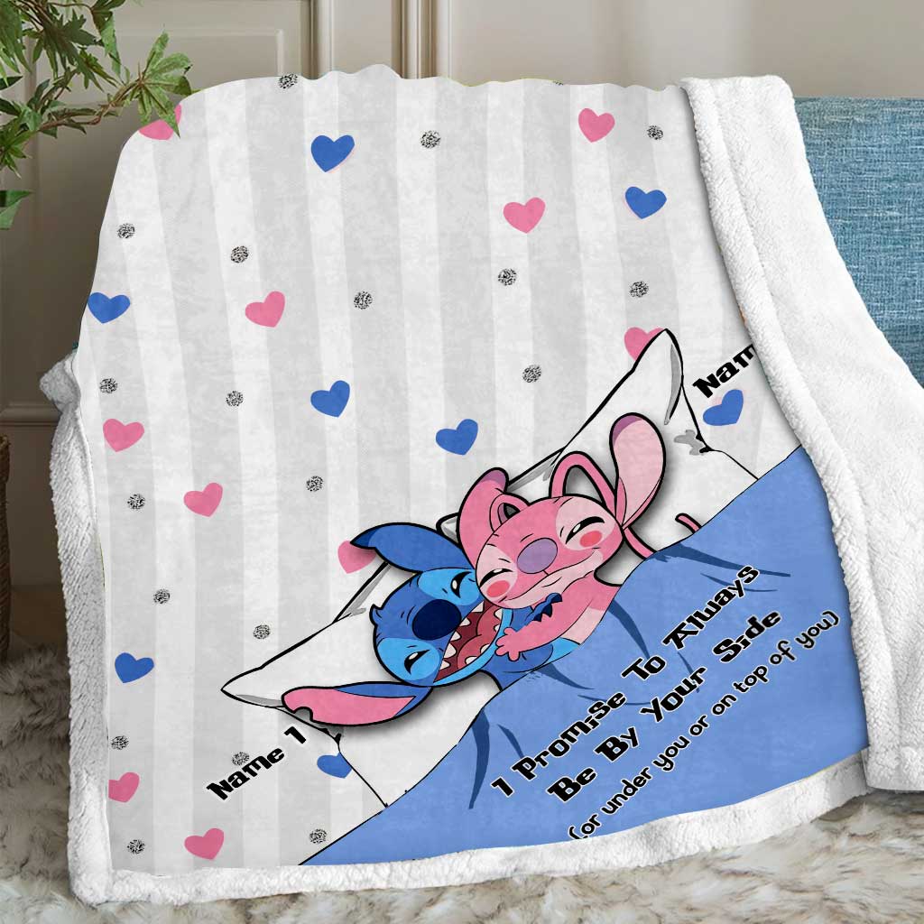 Personalized Couple Ohana Blanket Custom Names Gift for Anniversary Blanket GradoCreations