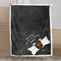 Personalized Leave Me Alone Blanket Custom Name for Birthdays Blanket GradoCreations