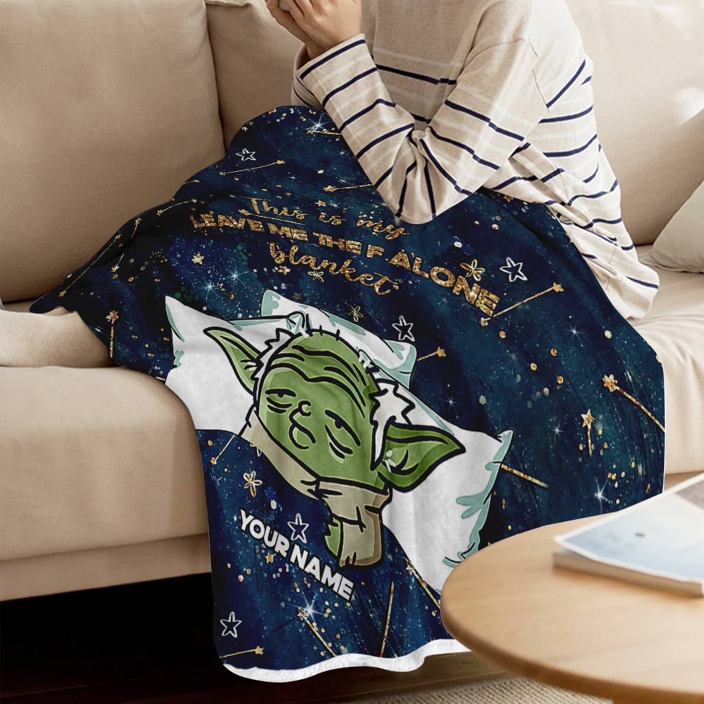 Personalized Cozy Blanket with Custom Name Gift for Kids Blanket GradoCreations