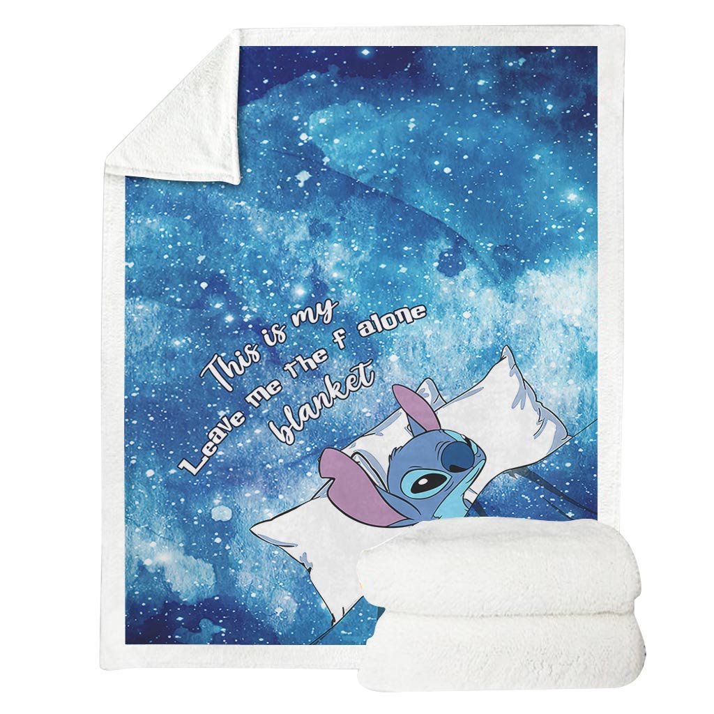 Personalized Cozy Ohana Blanket with Custom Name Gift Blanket GradoCreations