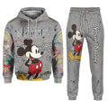 Personalized Mickey Mouse Hoodie & Sweatpants Outfit for Kids Hoodie & Sweatpants GradoCreations