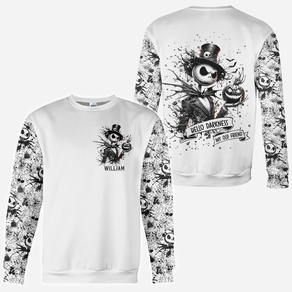 Personalized Nightmare All Over Shirt Custom Name Gift All Over Shirt GradoCreations