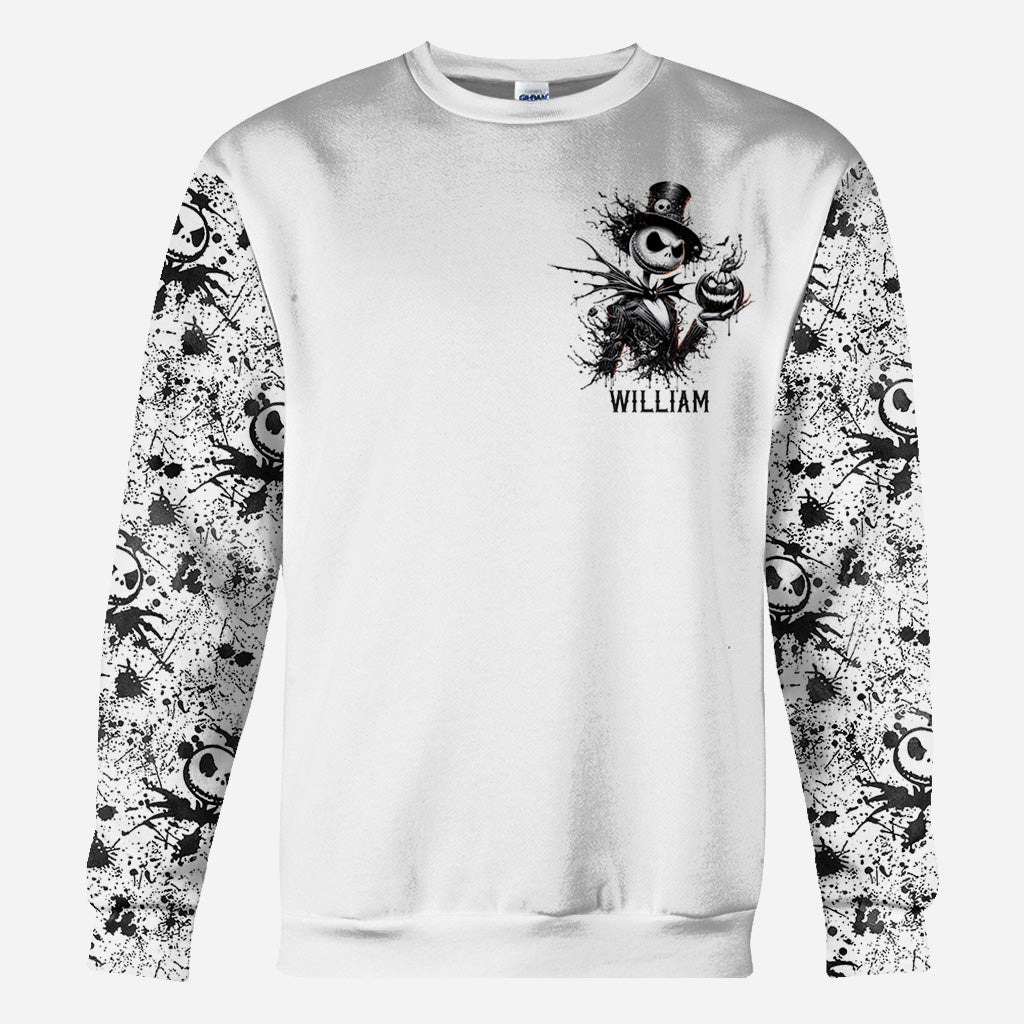 Personalized Nightmare All Over Shirt Custom Name Gift All Over Shirt GradoCreations