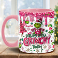 Personalized Christmas Accent Mug Feeling Extra Grinchy Gift Accent Mug GradoCreations