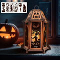 Personalized Nightmare Before Christmas Laser Cut Lantern Gift Laser Cut Lantern GradoCreations