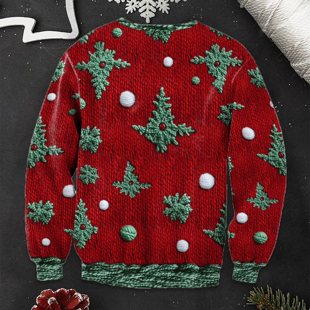 Personalized Merry Grinchmas Ugly Sweater with Custom Name for Christmas Ugly Sweater GradoCreations