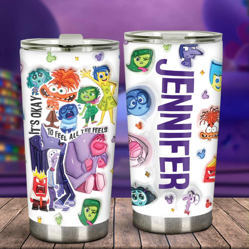 Personalized Stainless Steel Tumbler Custom Name Gift for Graduates Tumbler GradoCreations