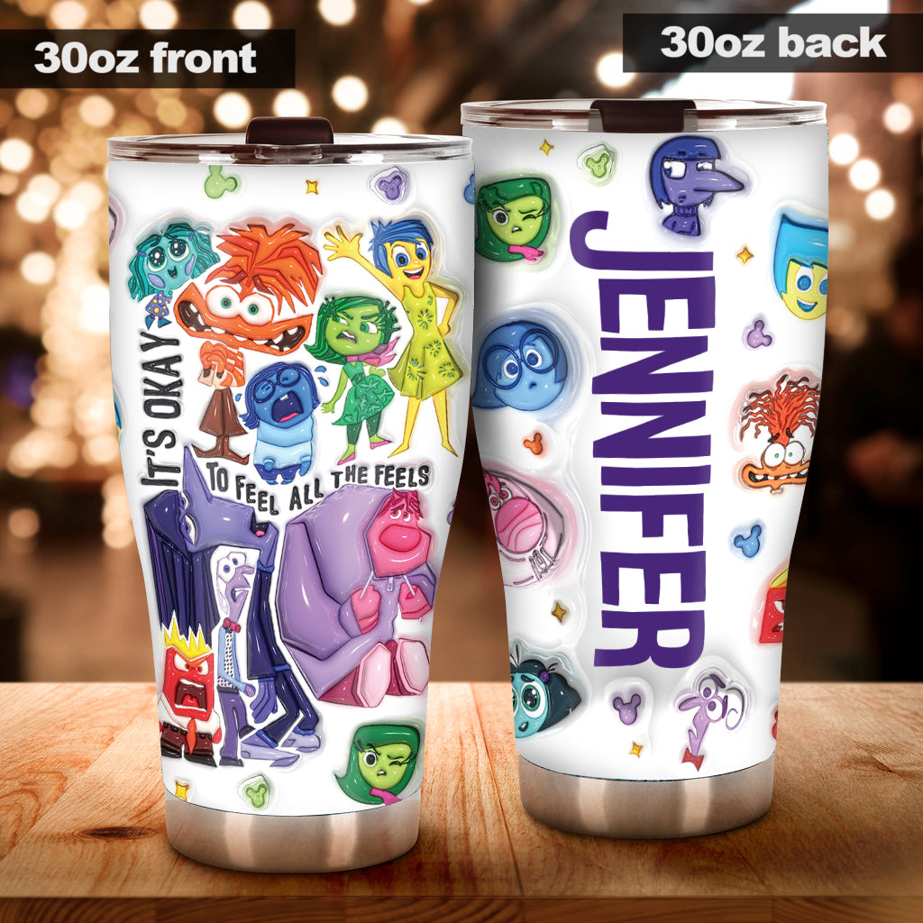 Personalized Stainless Steel Tumbler Custom Name Gift for Graduates Tumbler GradoCreations