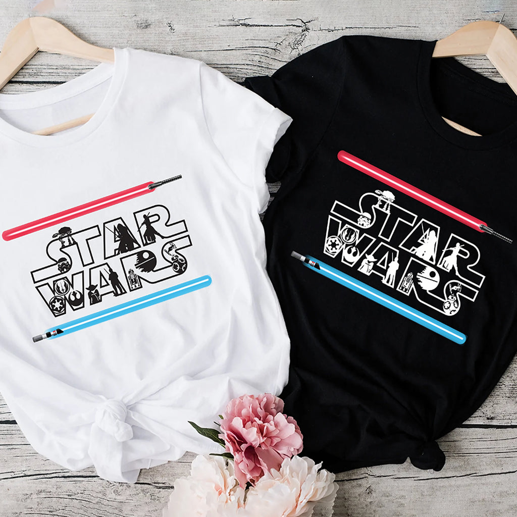 Personalized Star Wars T-shirt and Hoodie Gift for Fans T-shirt & Hoodie GradoCreations