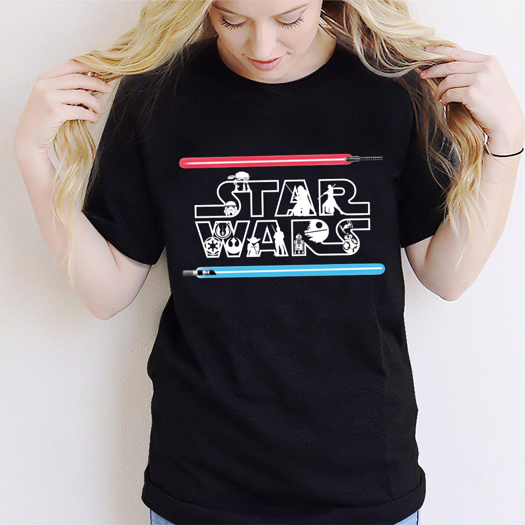 Personalized Star Wars T-shirt and Hoodie Gift for Fans T-shirt & Hoodie GradoCreations