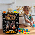 Personalized Star Wars Kid Storage Basket Durable Laundry Organizer Laundry Basket GradoCreations