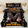 Personalized Star Wars Quilt Set with Pillow Covers for Kids Quilt Set GradoCreations