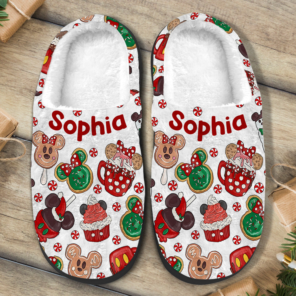 Personalized Cozy Slippers with Custom Design for Kids and Adults Slippers GradoCreations