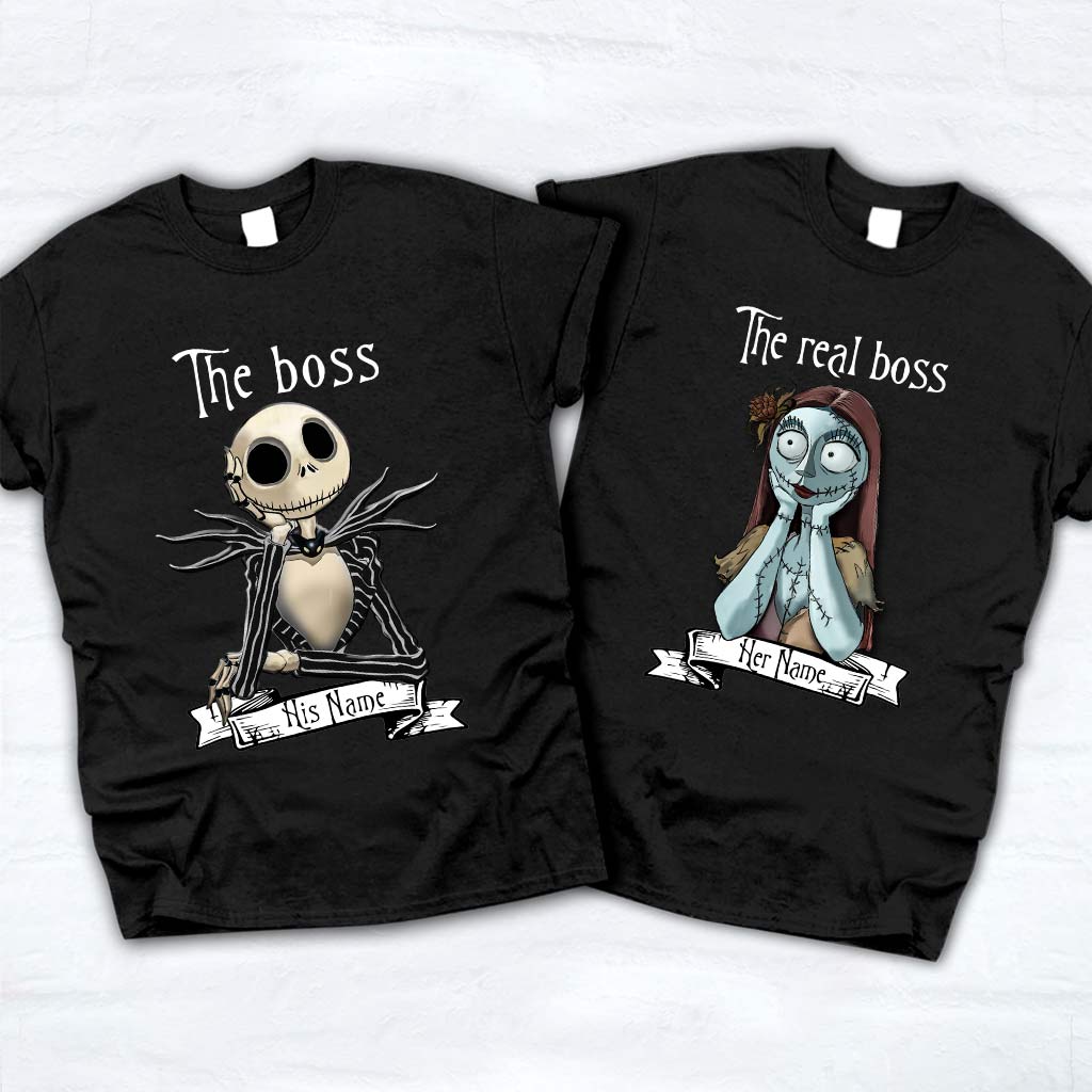 Personalized Nightmare T-Shirt & Hoodie Gift for Couples T-shirt & Hoodie GradoCreations