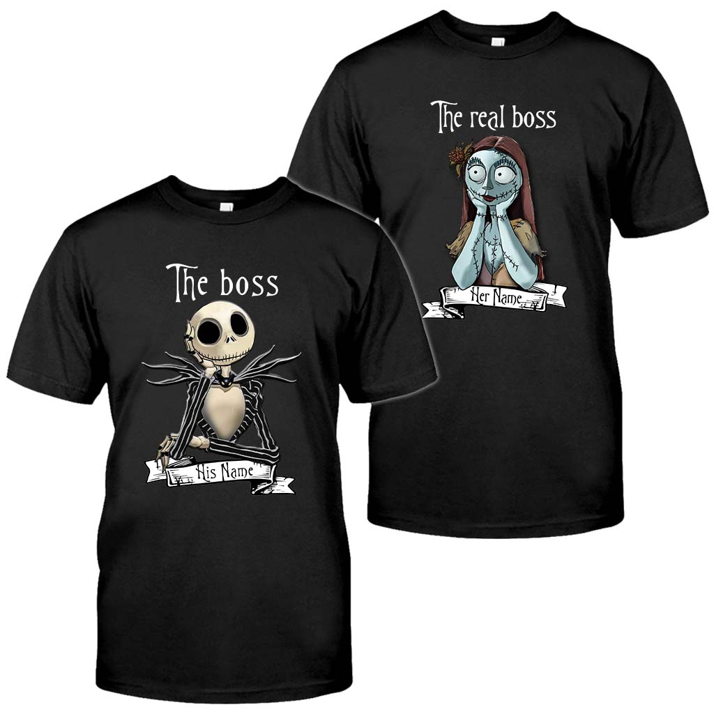 Personalized Nightmare T-Shirt & Hoodie Gift for Couples T-shirt & Hoodie GradoCreations