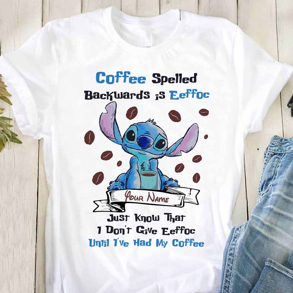 Personalized Coffee Spelled Eeffoc T-shirt & Hoodie Gift Idea T-shirt & Hoodie GradoCreations