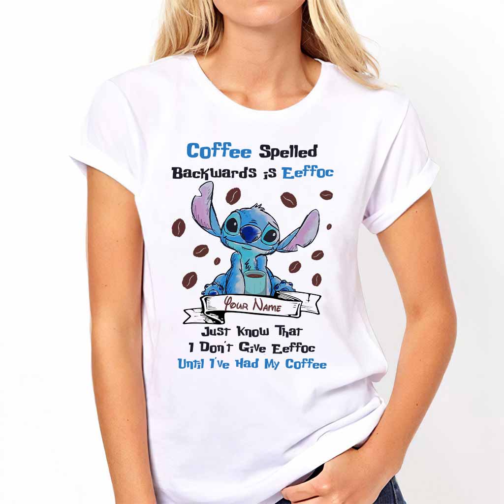 Personalized Coffee Spelled Eeffoc T-shirt & Hoodie Gift Idea T-shirt & Hoodie GradoCreations