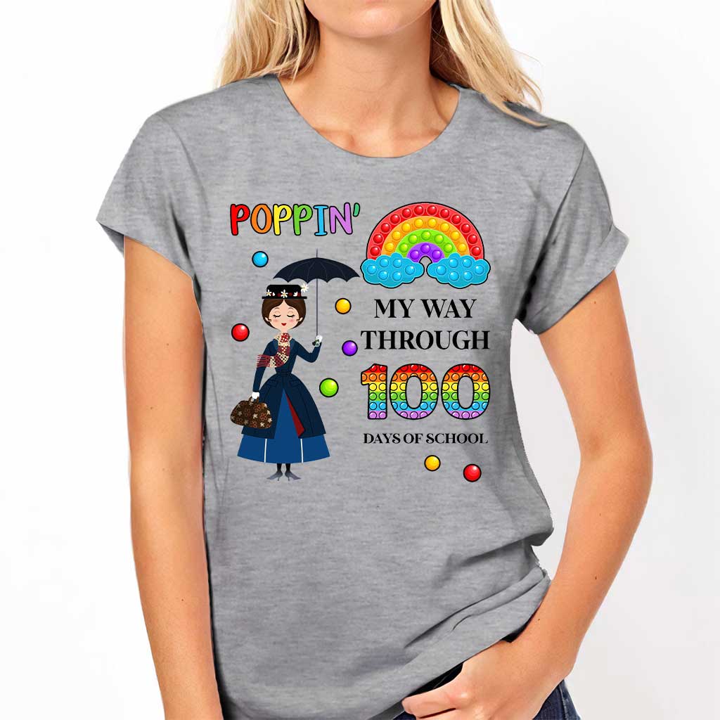 Personalized Teacher T-Shirt 100 Days of School Gift T-shirt & Hoodie GradoCreations