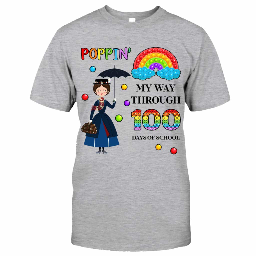 Personalized Teacher T-Shirt 100 Days of School Gift T-shirt & Hoodie GradoCreations