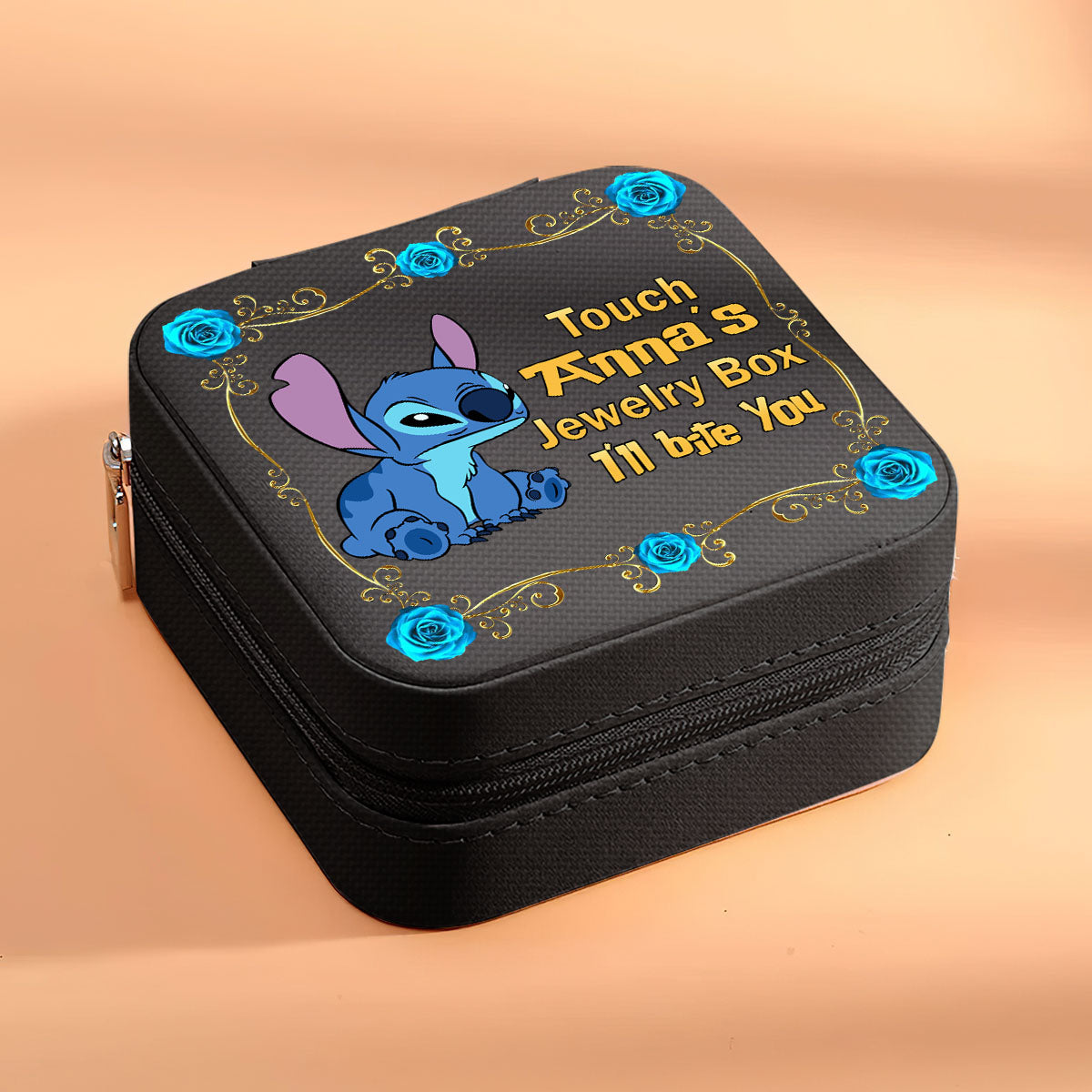 Personalized Ohana Jewelry Box Custom Name Gift for Her Jewelry Box GradoCreations