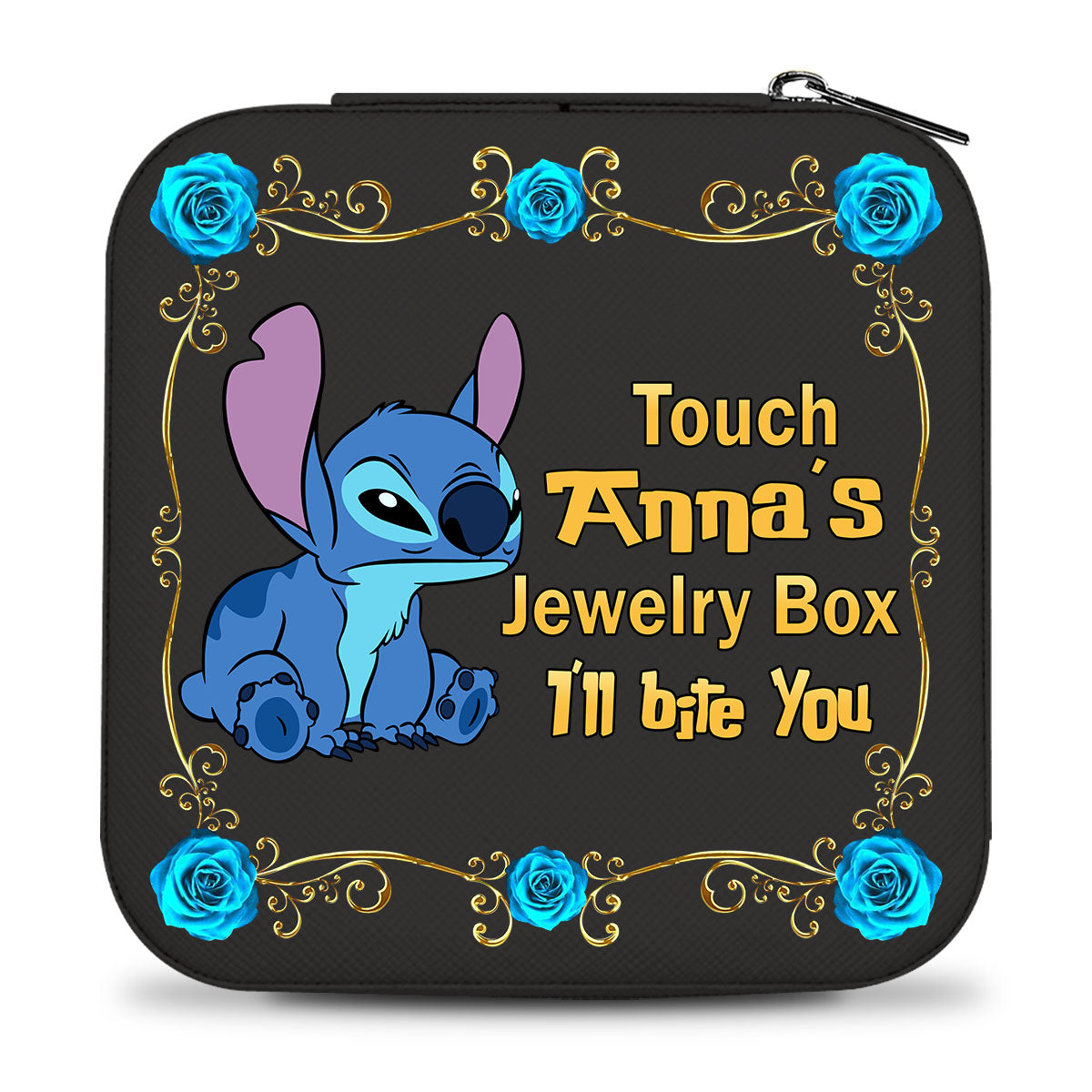 Personalized Ohana Jewelry Box Custom Name Gift for Her Jewelry Box GradoCreations