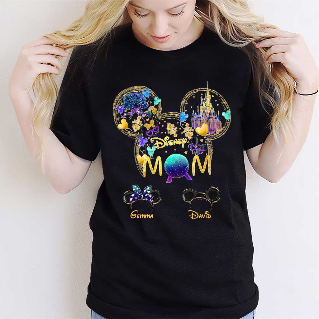 Personalized Disney Mom T-shirt Custom Name Gift for Mother's Day T-shirt & Hoodie GradoCreations