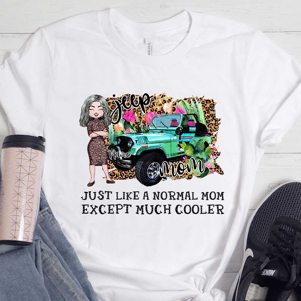 Personalized Cool Mom T-Shirt & Hoodie Custom Name Gift T-shirt & Hoodie GradoCreations