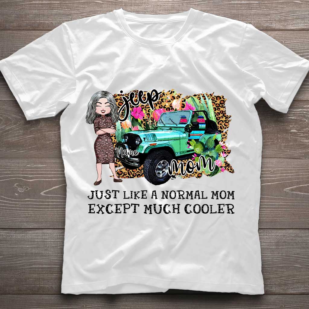 Personalized Cool Mom T-Shirt & Hoodie Custom Name Gift T-shirt & Hoodie GradoCreations