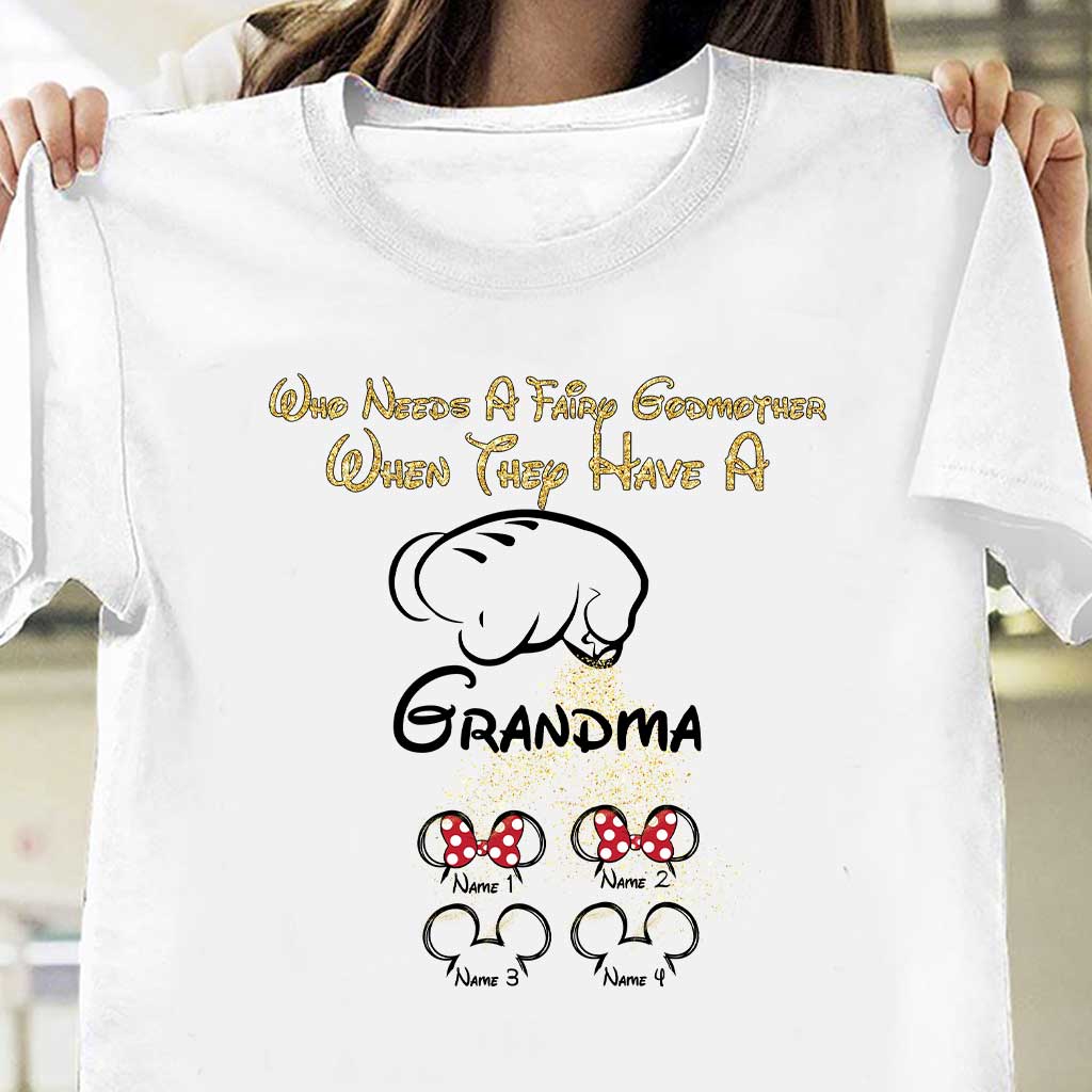 Personalized Mother's Day T-shirt & Hoodie with Custom Names for Grandma T-shirt & Hoodie GradoCreations