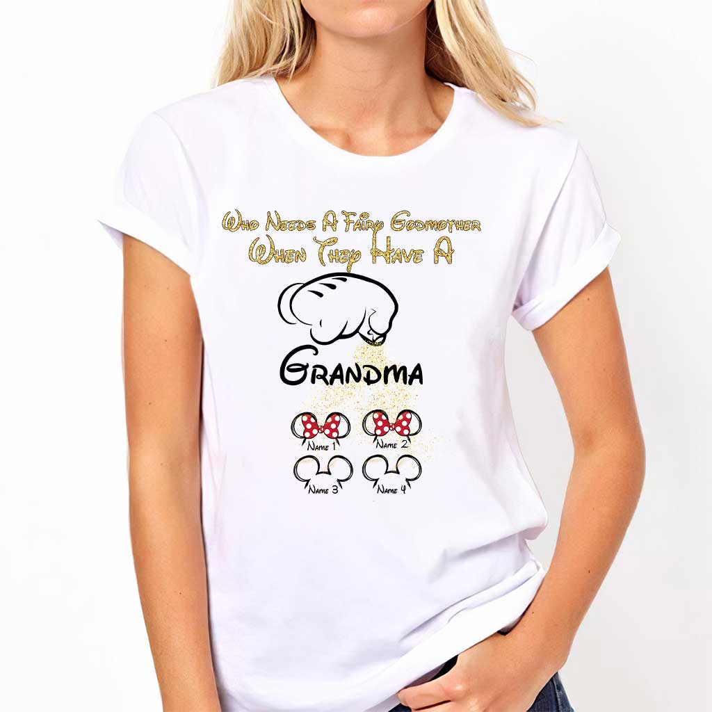 Personalized Mother's Day T-shirt & Hoodie with Custom Names for Grandma T-shirt & Hoodie GradoCreations