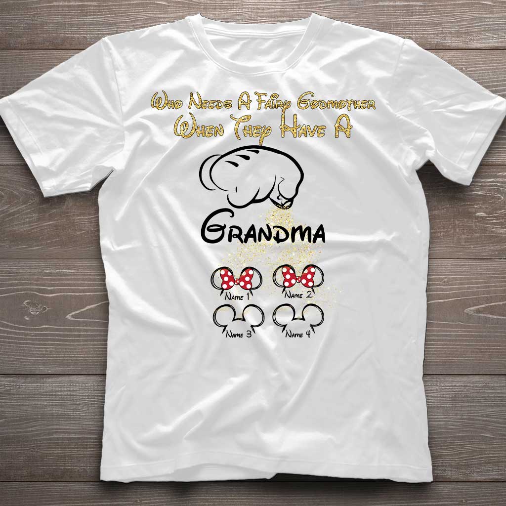 Personalized Mother's Day T-shirt & Hoodie with Custom Names for Grandma T-shirt & Hoodie GradoCreations