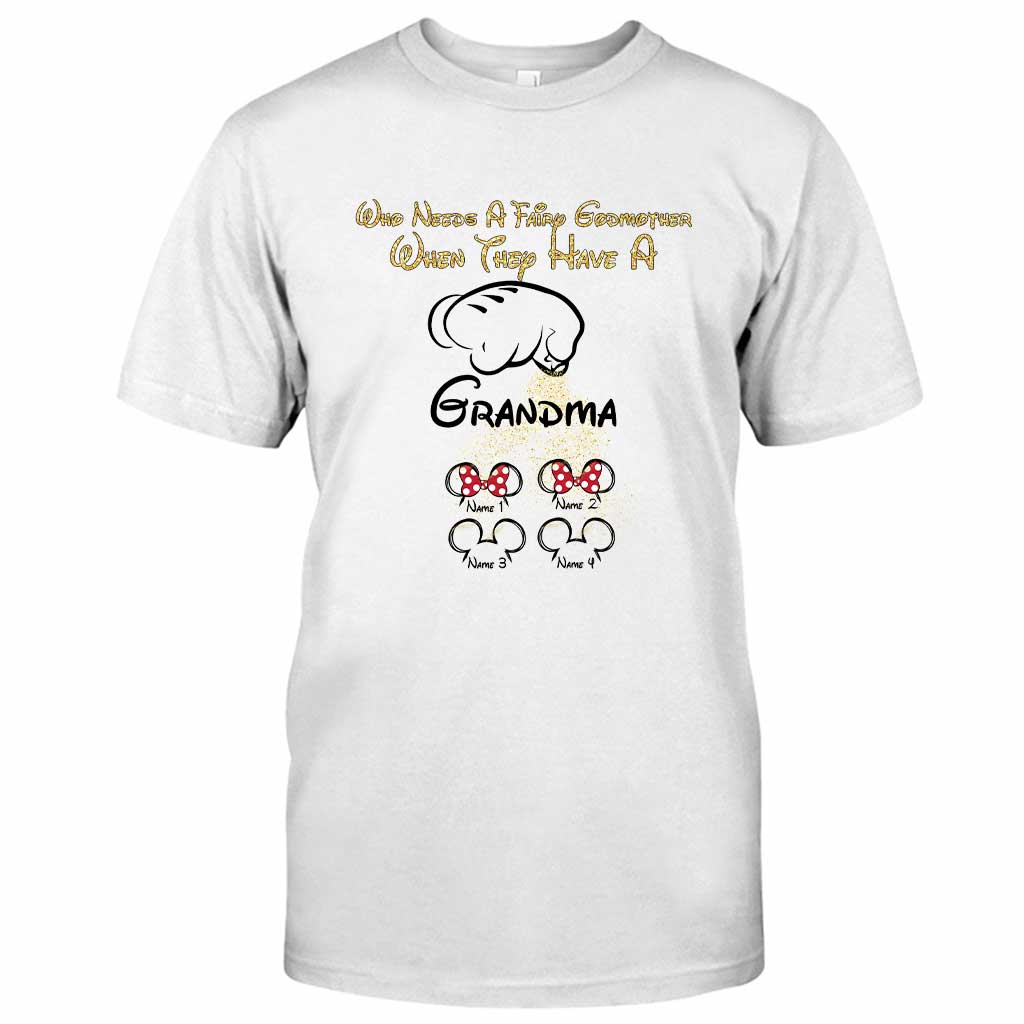 Personalized Mother's Day T-shirt & Hoodie with Custom Names for Grandma T-shirt & Hoodie GradoCreations