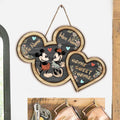 Personalized Mickey Mouse Home Sweet Home Wood Sign Gift Wood Sign GradoCreations